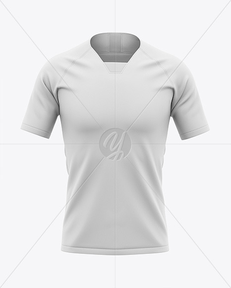 Men S Crew Neck Soccer Jersey Mockup Front View Football Jersey Soccer T Shirt In Apparel Mockups On Yellow Images Object Mockups