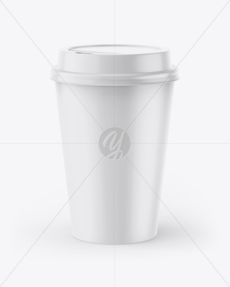 Download Matte Coffee Cup Mockup In Cup Bowl Mockups On Yellow Images Object Mockups PSD Mockup Templates