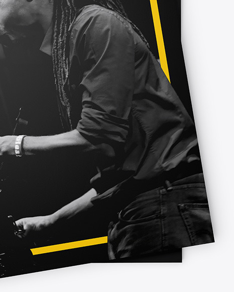 Two Matte A4 Magazines Mockup PSD #5
