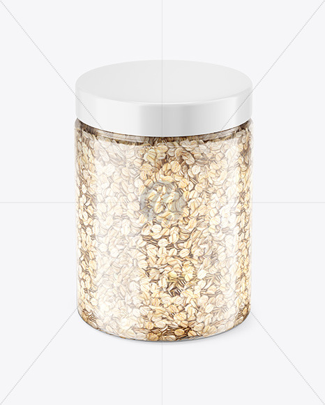 Download Jar With Oat Mockup In Jar Mockups On Yellow Images Object Mockups PSD Mockup Templates