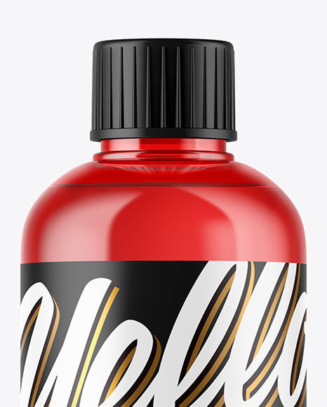 Plastic Bottle Mockup PSD #2