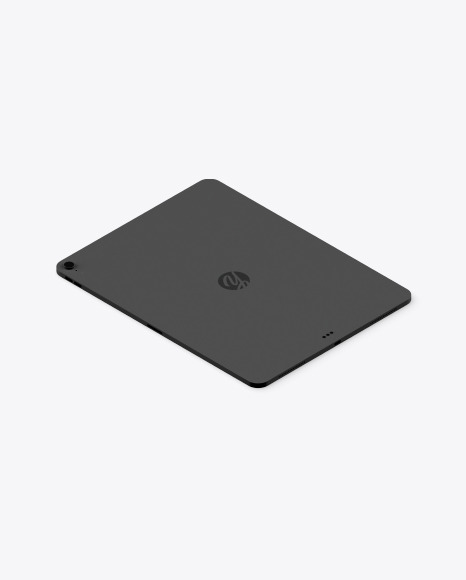 iPad Pro 12.9″ Isometric Clay Right Mockup iPad Pro 21714