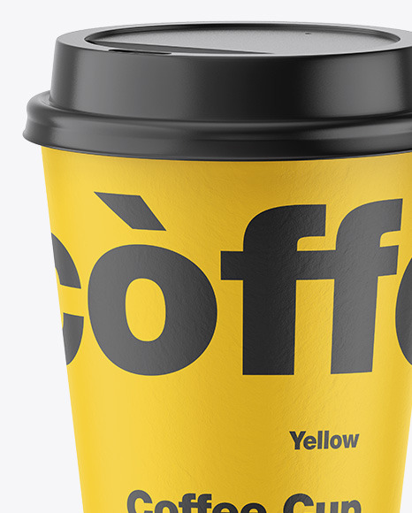 Paper Coffee Cup Mockup PSD #7