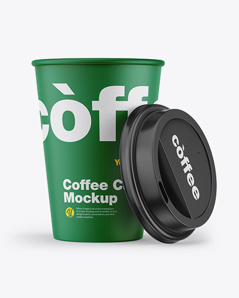 Paper Coffee Cup Mockup PSD #2