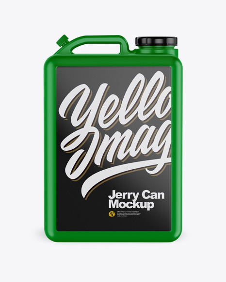 Download Matte Jerry Can Mockup In Jerrycan Mockups On Yellow Images Object Mockups PSD Mockup Templates