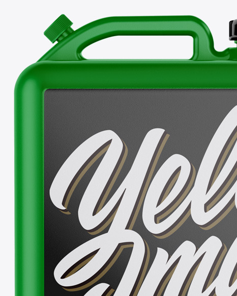 Download Matte Jerry Can Mockup In Jerrycan Mockups On Yellow Images Object Mockups PSD Mockup Templates