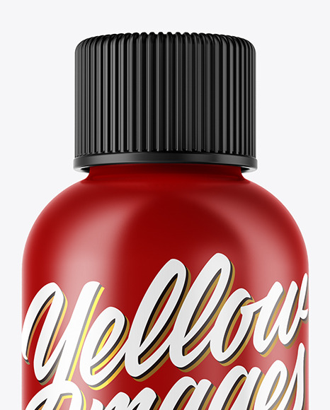 Matte Plastic Bottle Mockup PSD #2