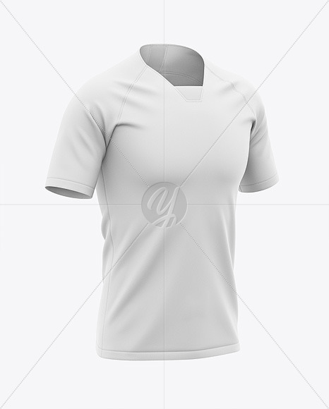 Download Men's Soccer Raglan Jersey Mockup - Front Half-Side View ...