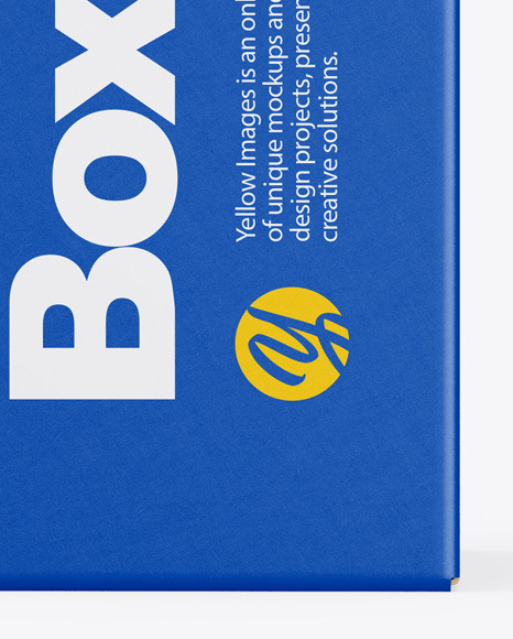 Download Paper Box Mockup In Box Mockups On Yellow Images Object Mockups