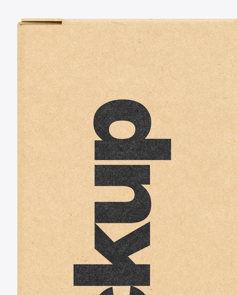 Kraft Box Mockup