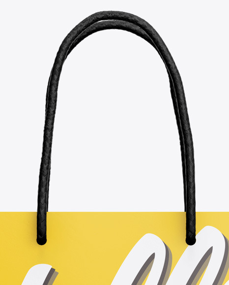 Glossy Bag Mockup PSD #1