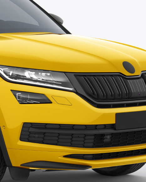 Download Suv Crossover Car Mockup Half Side View In Vehicle Mockups On Yellow Images Object Mockups Yellowimages Mockups