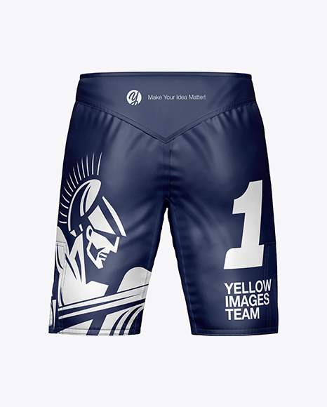 Download Men S Shorts Mockup In Apparel Mockups On Yellow Images Object Mockups