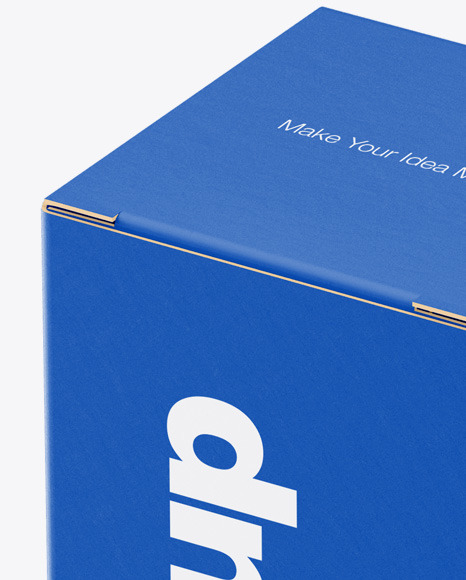 Paper Box Mockup PSD #3