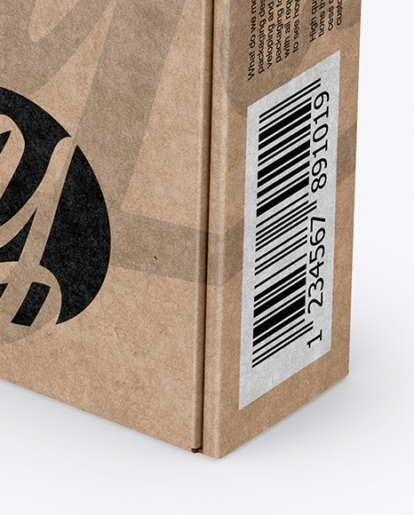 Paper Box Mockup PSD #1