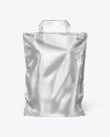 Metallic Carrier Bag Mockup