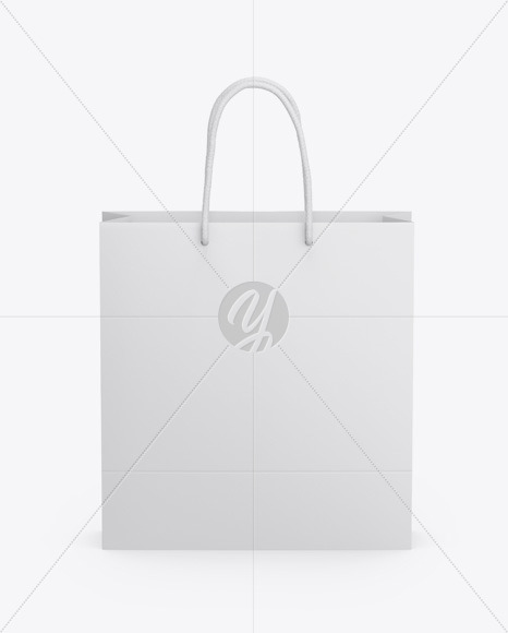 Matte Bag Mockup In Bag Sack Mockups On Yellow Images Object Mockups