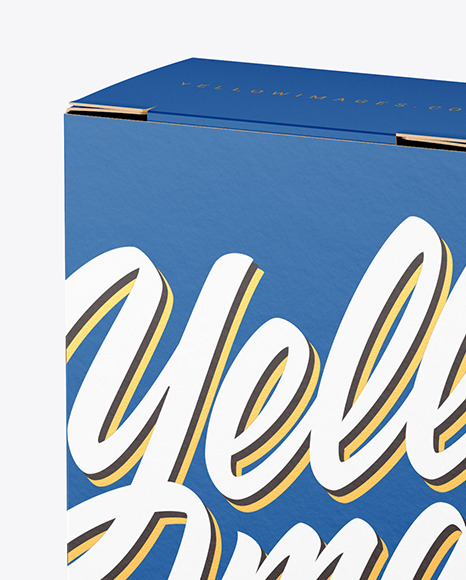 Paper Box Mockup PSD #2