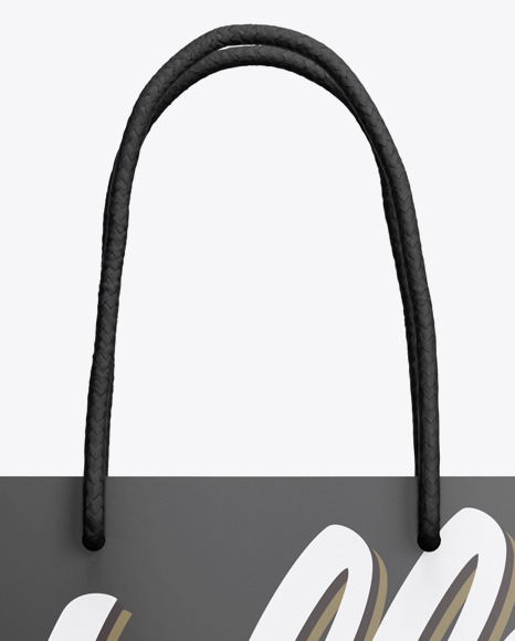 Textured Bag Mockup PSD #1