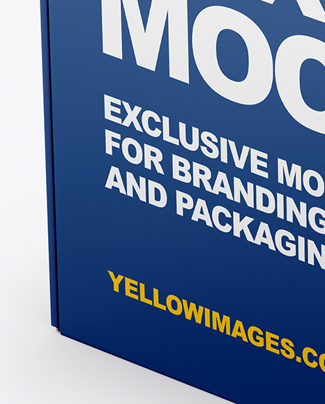 Paper Box Mockup PSD #2