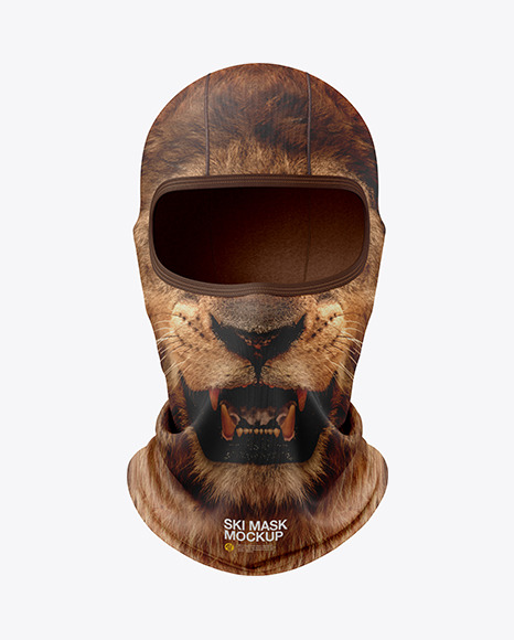 Download Ski Mask Mockup In Apparel Mockups On Yellow Images Object Mockups