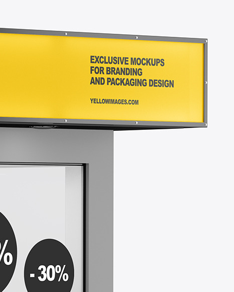 Download Market Mockup In Object Mockups On Yellow Images Object Mockups PSD Mockup Templates