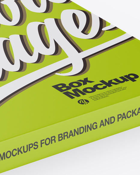 Paper Box Mockup PSD #1
