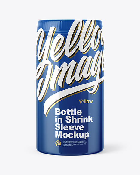 Matte Plastic Bottle Mockup PSD #6