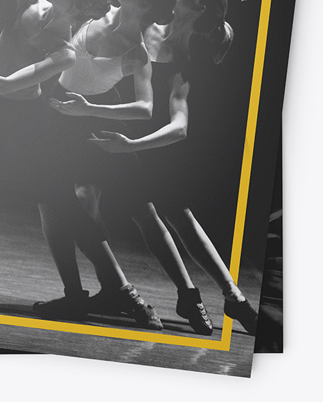 Two Glossy A4 Magazines Mockup PSD #5