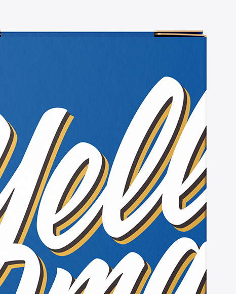 Paper Box Mockup PSD #2