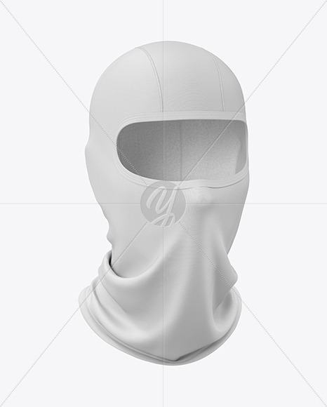 Balaclava Mockup Front View In Apparel Mockups On Yellow Images Object Mockups