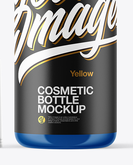 Download Glossy Spray Bottle Mockup in Bottle Mockups on Yellow ... Yellowimages Mockups