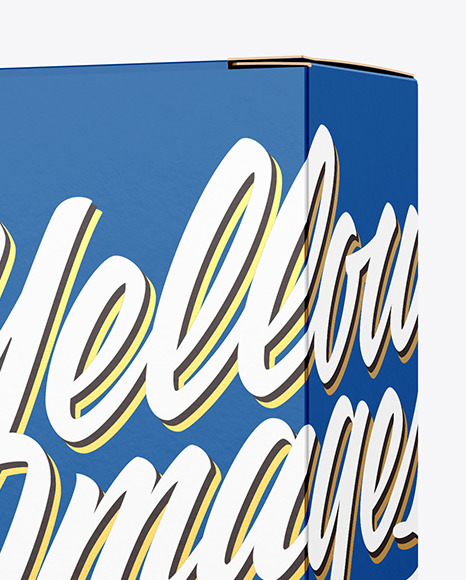 Paper Box Mockup PSD #2