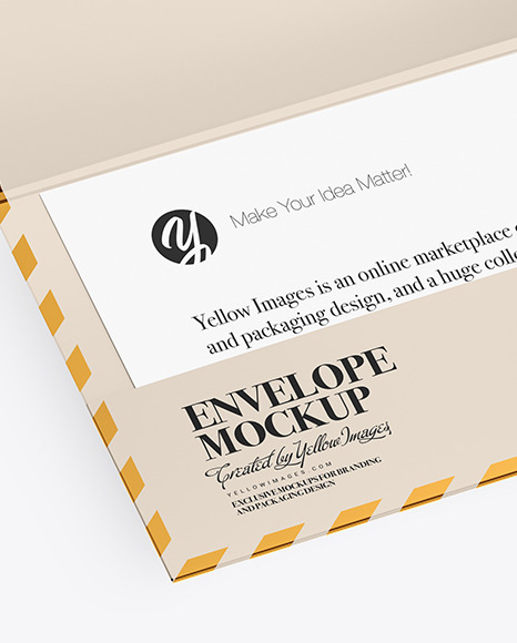 Download Envelope Design Mockup Psd Yellowimages