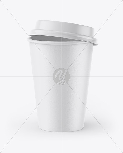 Download Paper Coffee Cup Mockup In Cup Bowl Mockups On Yellow Images Object Mockups PSD Mockup Templates