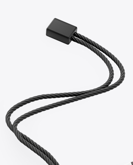 Kraft Square Label With Rope Mockup   Half Side View PSD #2