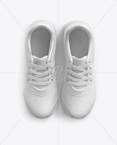 Sneaker Mockup In Apparel Mockups On Yellow Images Object Mockups