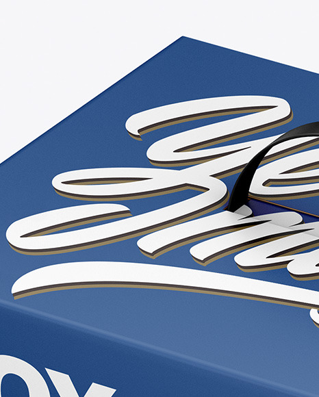 Paper Box Mockup PSD #2