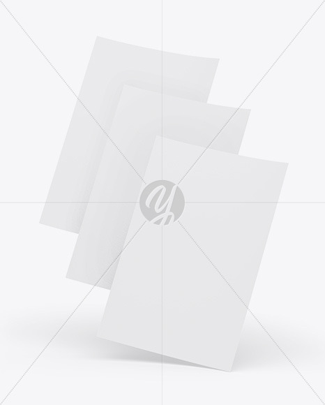 Download A4 Textured Paper Mockup In Stationery Mockups On Yellow Images Object Mockups