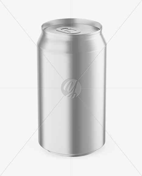 Download Metallic Can Mockup In Can Mockups On Yellow Images Object Mockups PSD Mockup Templates