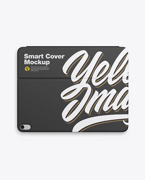 Download Ipad Smart Cover Mockup In Device Mockups On Yellow Images Object Mockups