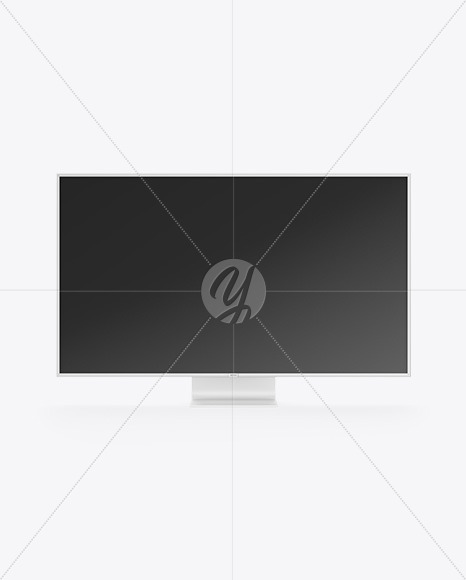 75 Tv Mockup In Device Mockups On Yellow Images Object Mockups