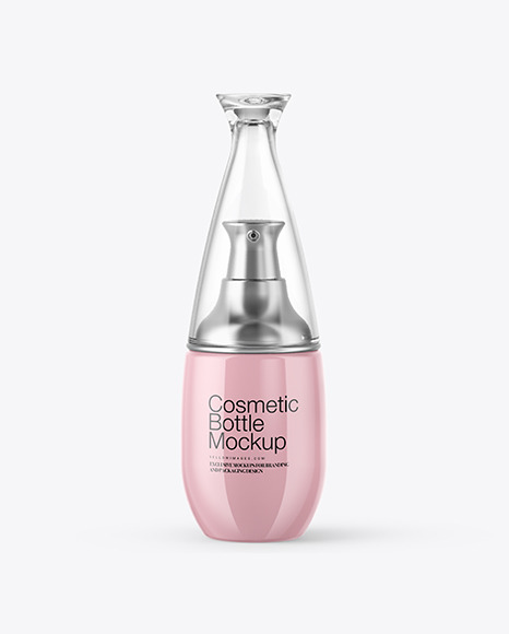 Cosmetic Bottle Mockup