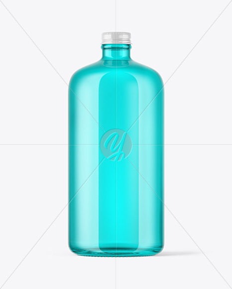 Download Glass Bottle Mockup In Bottle Mockups On Yellow Images Object Mockups PSD Mockup Templates