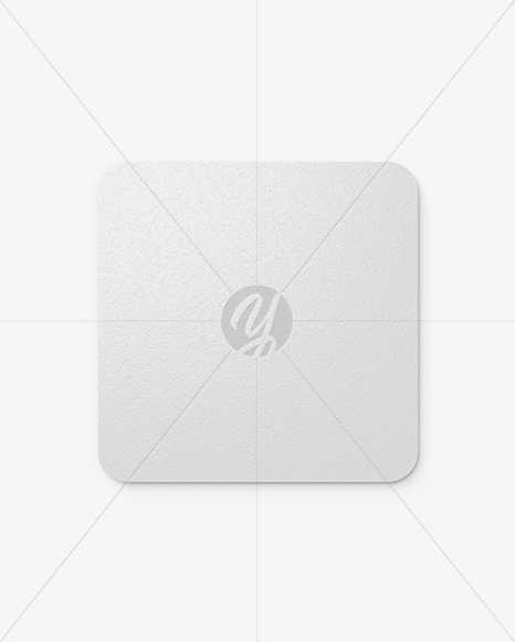 Download Cork Beverage Coaster Mockup in Stationery Mockups on Yellow Images Object Mockups