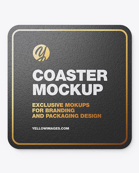 Download Cork Beverage Coaster Mockup In Stationery Mockups On Yellow Images Object Mockups Yellowimages Mockups