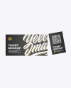 Paper Ticket Mockup