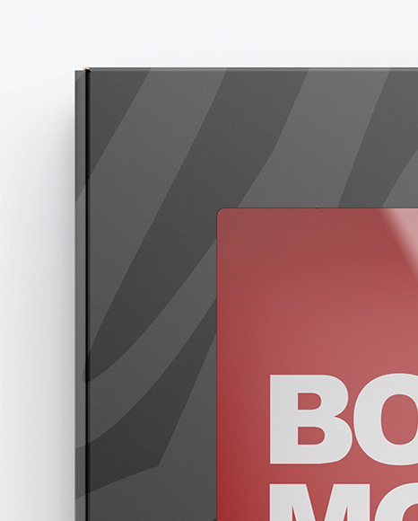 Paper Box Mockup PSD #1