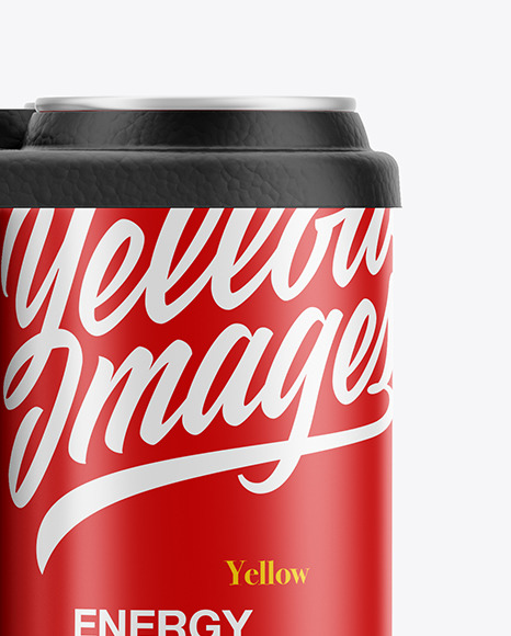 Matte Cans Mockup PSD #1
