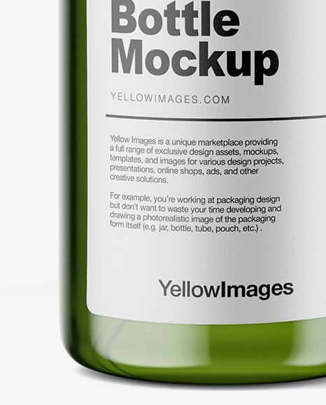 Download Green Spray Bottle Mockup In Bottle Mockups On Yellow Images Object Mockups PSD Mockup Templates